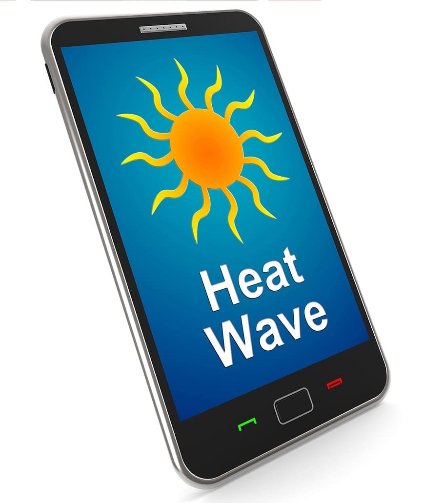 smartphone heating up wave