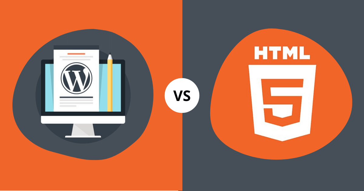 website on html vs wordpress